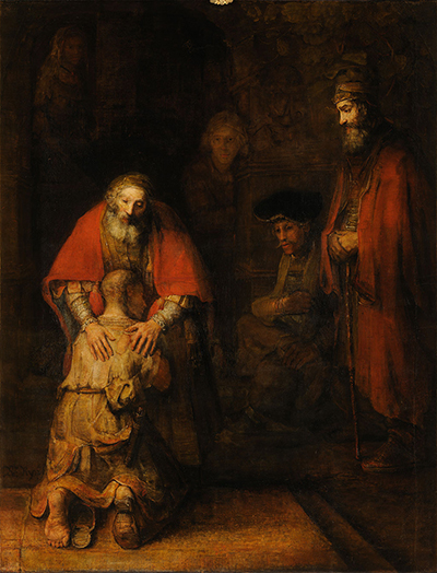 Return of the Prodigal Son Rembrandt